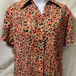 East 5th Avenue Woman Size 1X Apricot Blouse